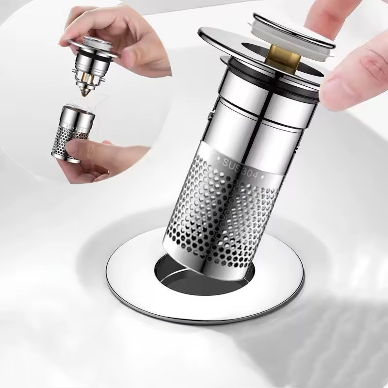 Dual-Piece Drain Filter